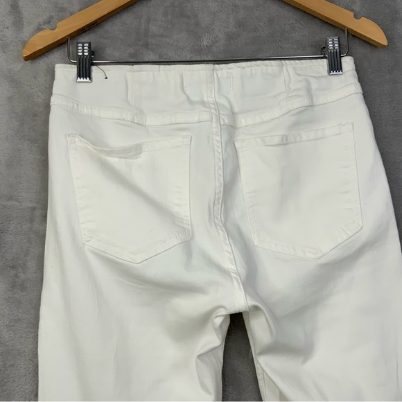 Free People We the free Penny Pull-On Jeans in Off White Wash. Women Size 28. - Picture 4 of 7